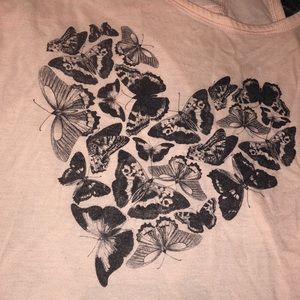 Butterfly Heart Tank Top